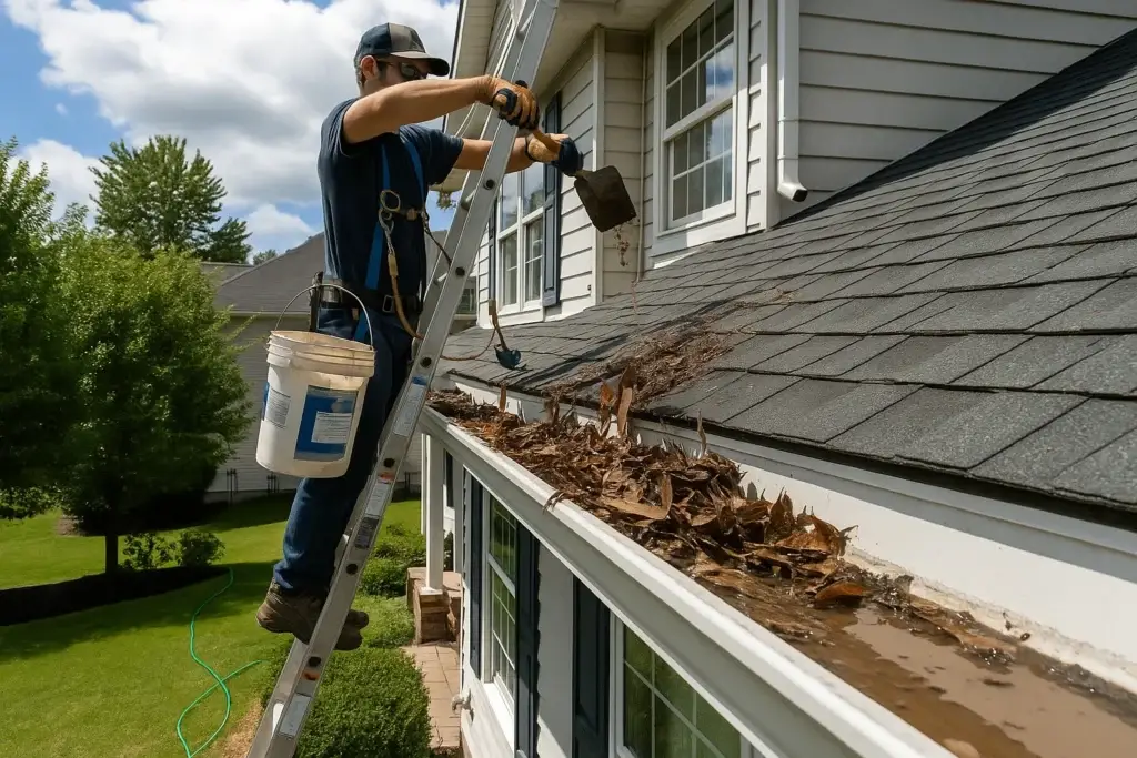 Roof Gutter Cleaning Services