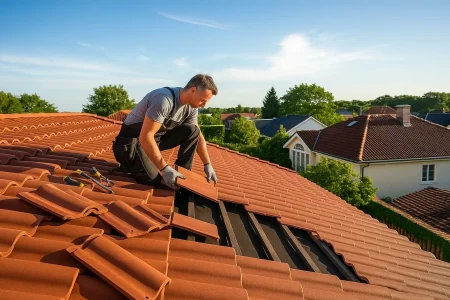 Replace Roof Broken Tiles Services